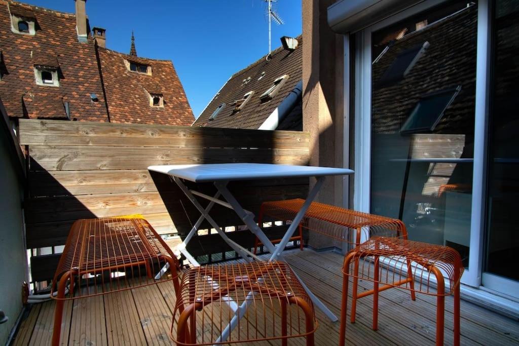 L'Or - Typical Alsacian Apartment In Strasbourg Exteriör bild
